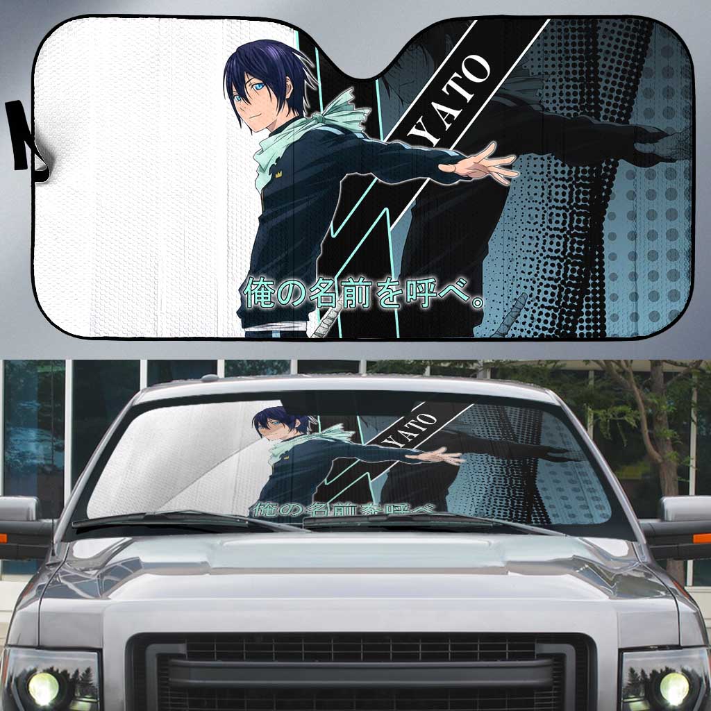 Yato Auto Sun Shade Urban Celestial Anime Style