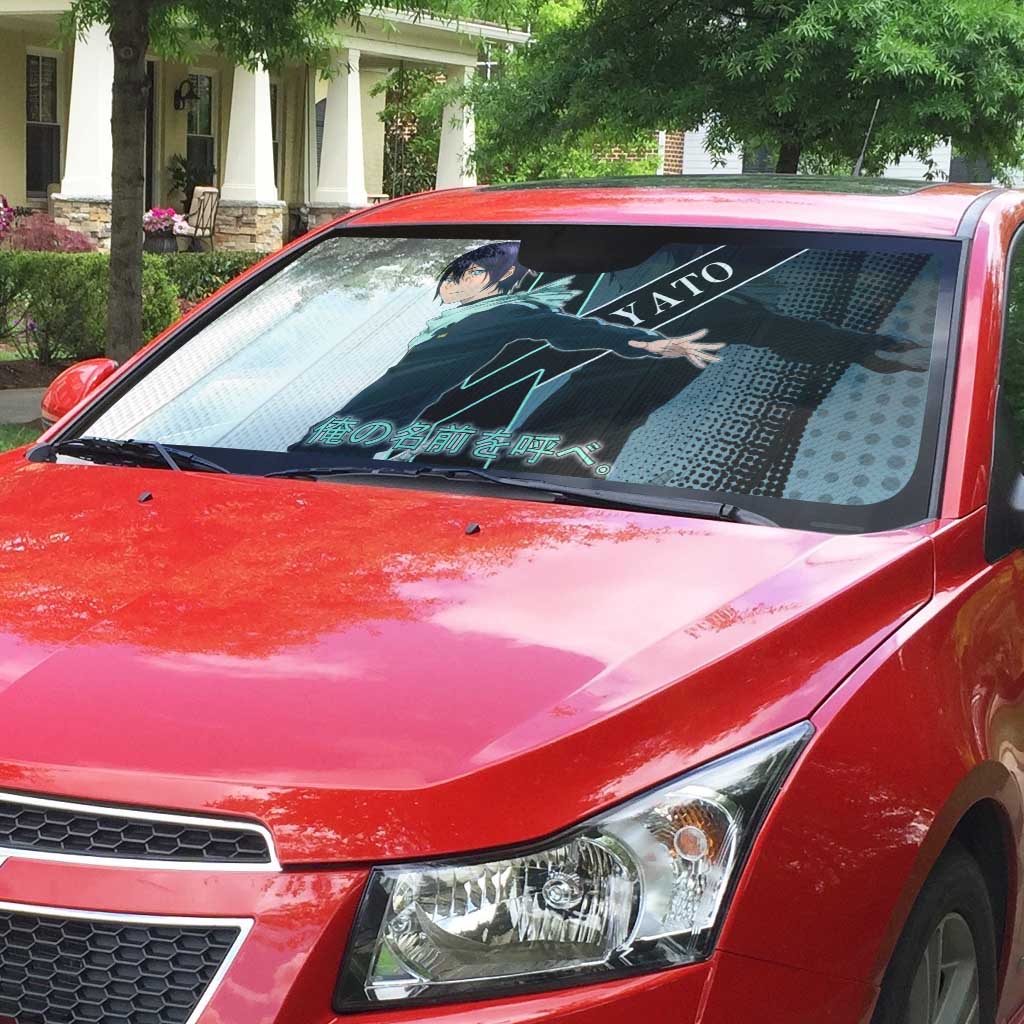 Yato Auto Sun Shade Urban Celestial Anime Style