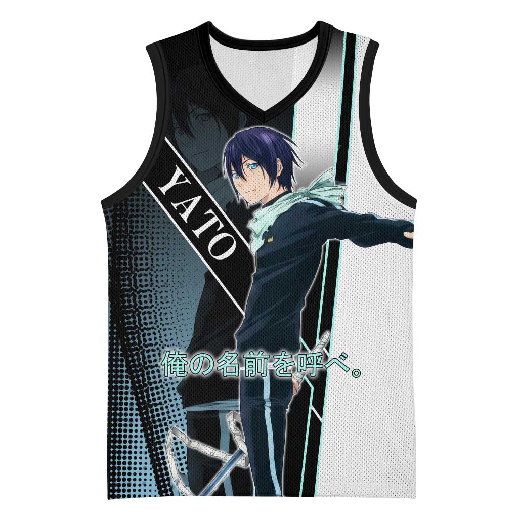 Yato Basketball Jersey Urban Celestial Anime Style