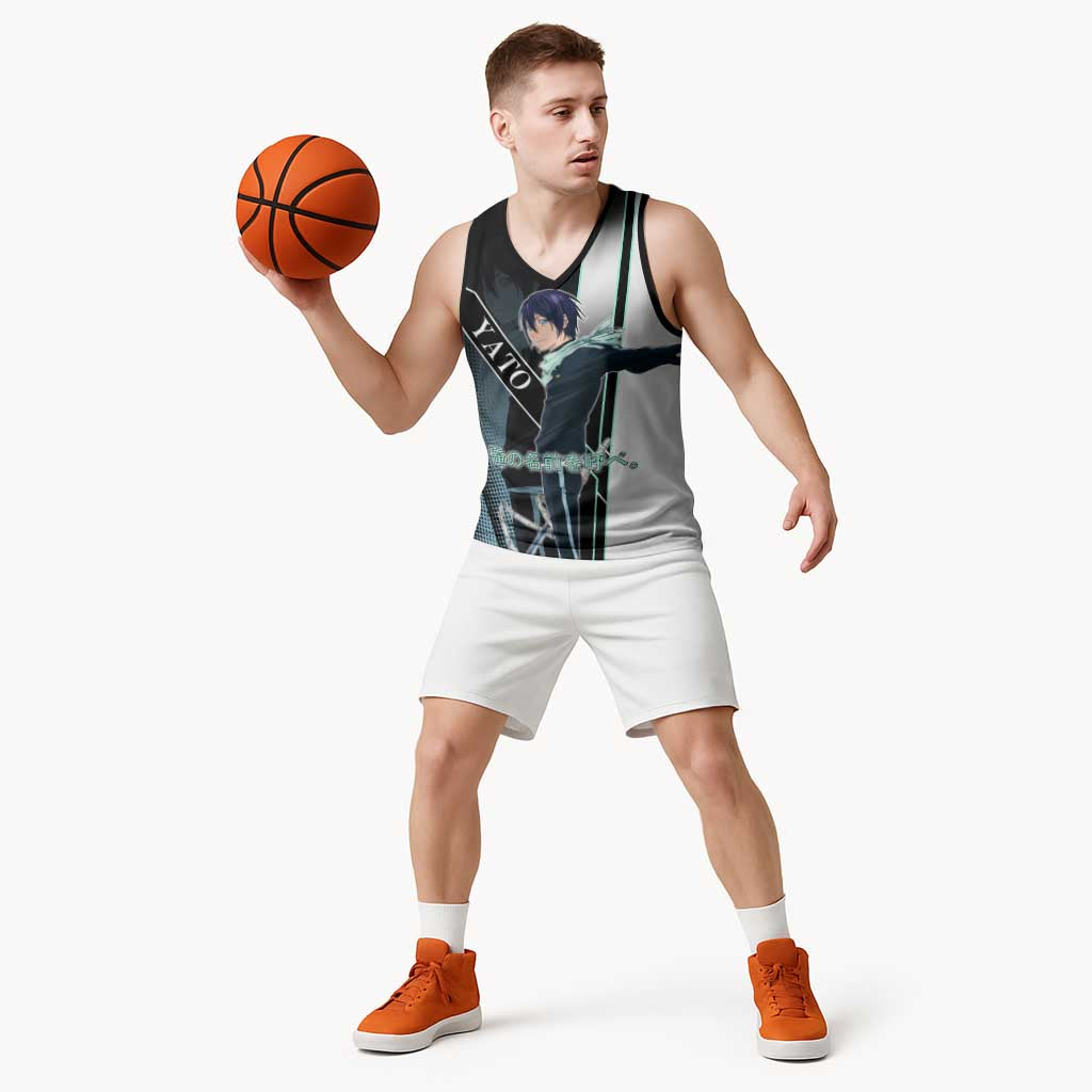 Yato Basketball Jersey Urban Celestial Anime Style