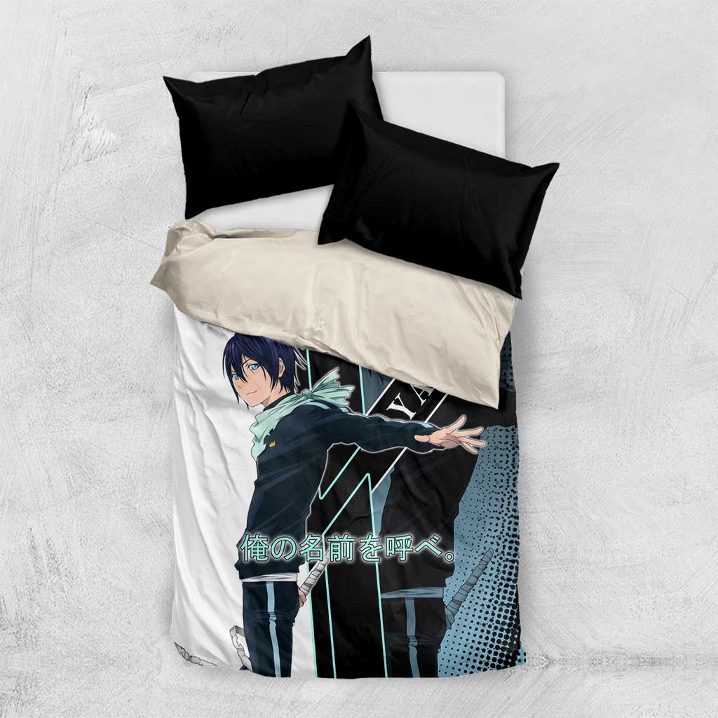 Yato Bedding Set Urban Celestial Anime Style