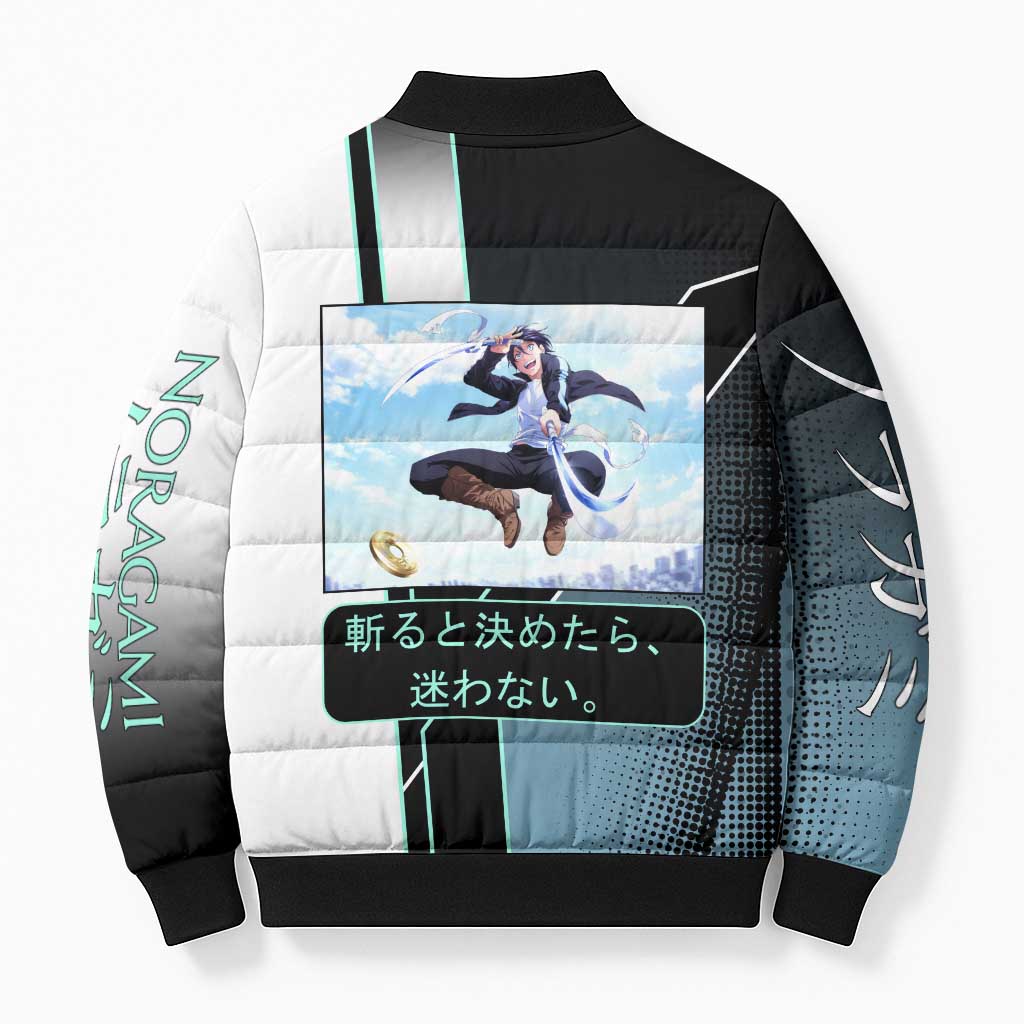 Yato Bomber Puffer Jacket Urban Celestial Anime Style