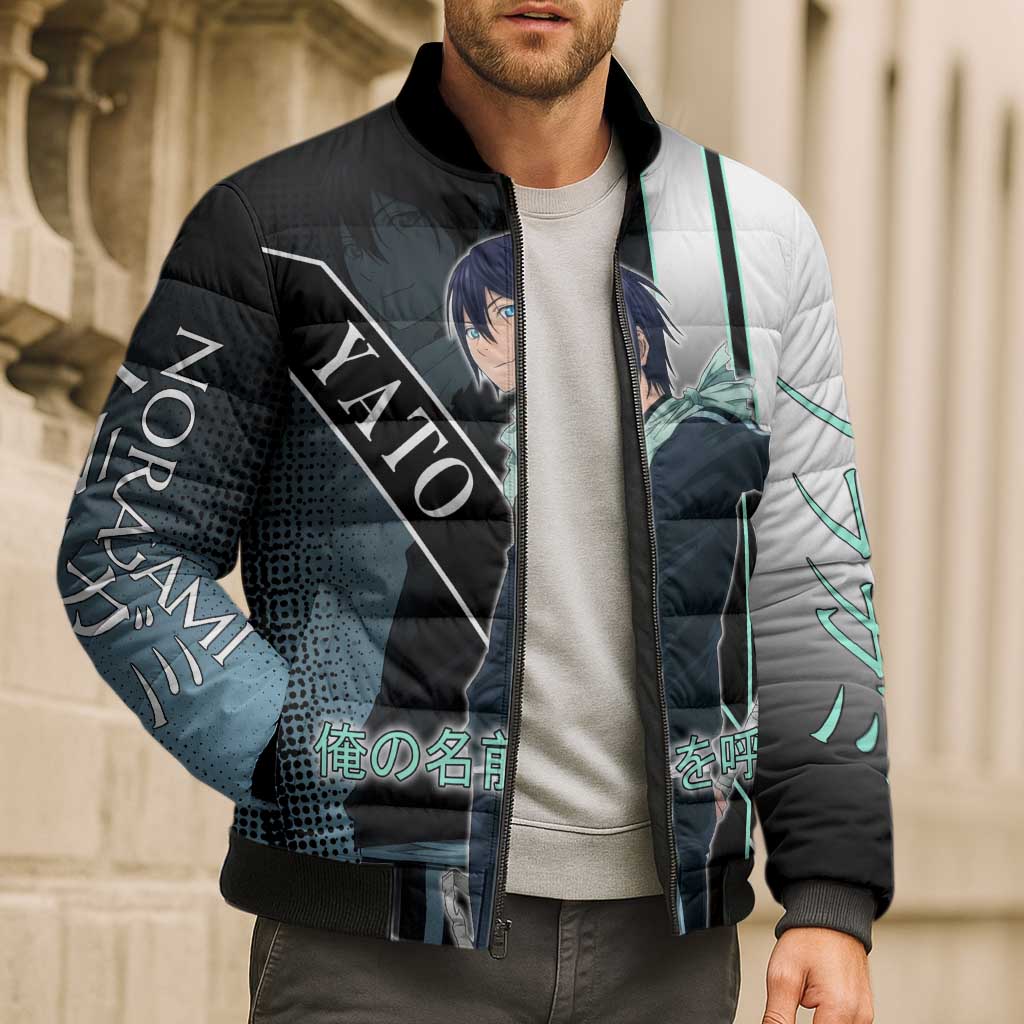 Yato Bomber Puffer Jacket Urban Celestial Anime Style