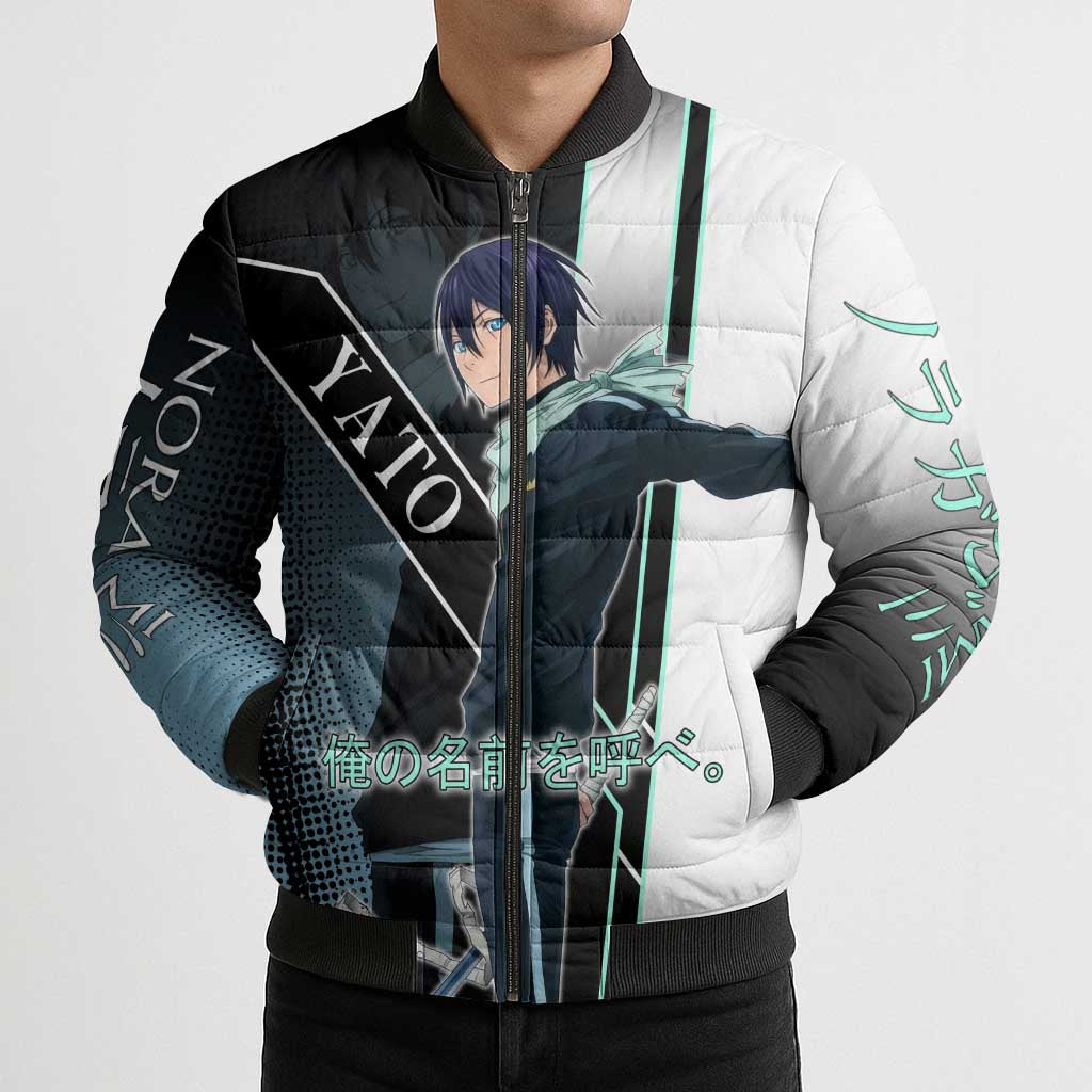 Yato Bomber Puffer Jacket Urban Celestial Anime Style
