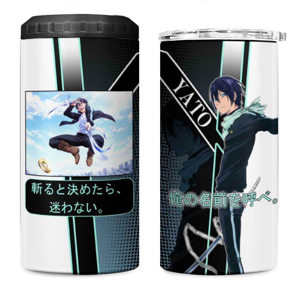 Yato 4 in 1 Can Cooler Tumbler Urban Celestial Anime Style