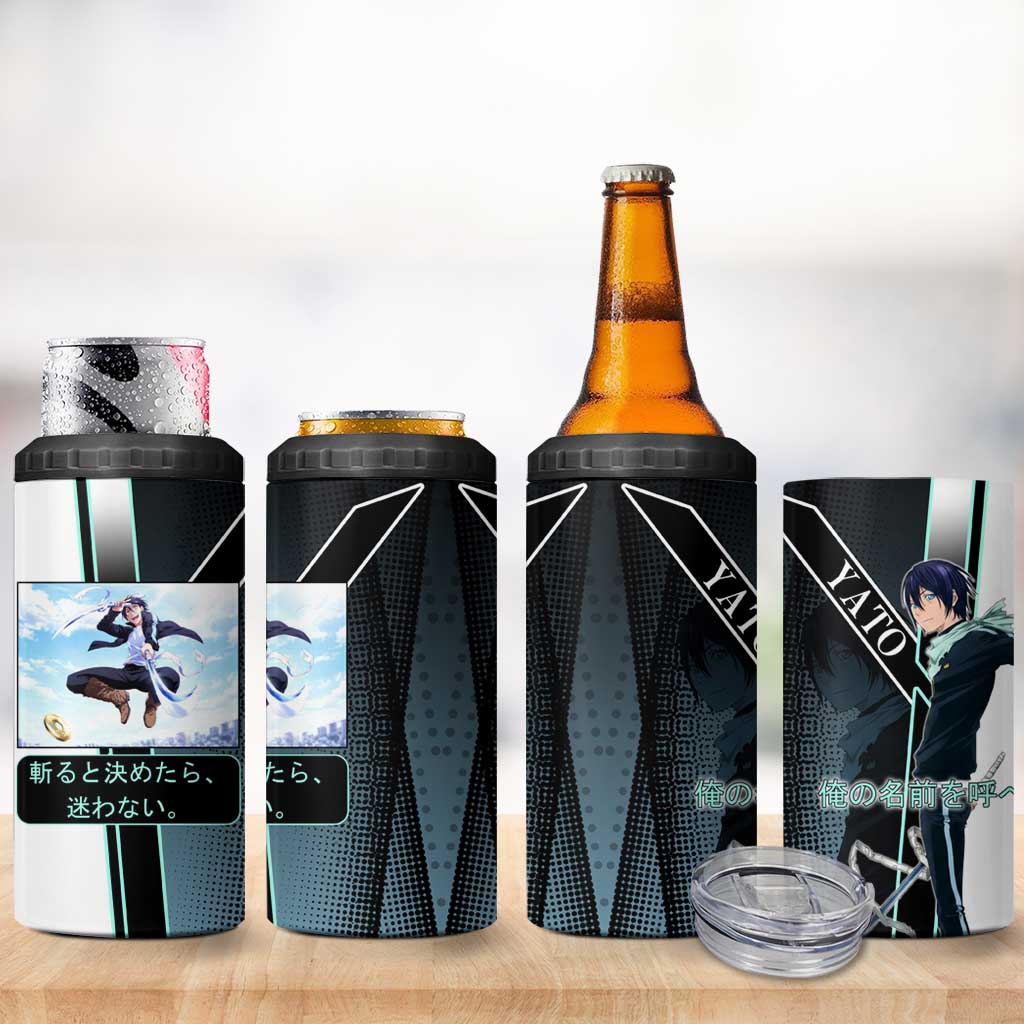Yato 4 in 1 Can Cooler Tumbler Urban Celestial Anime Style