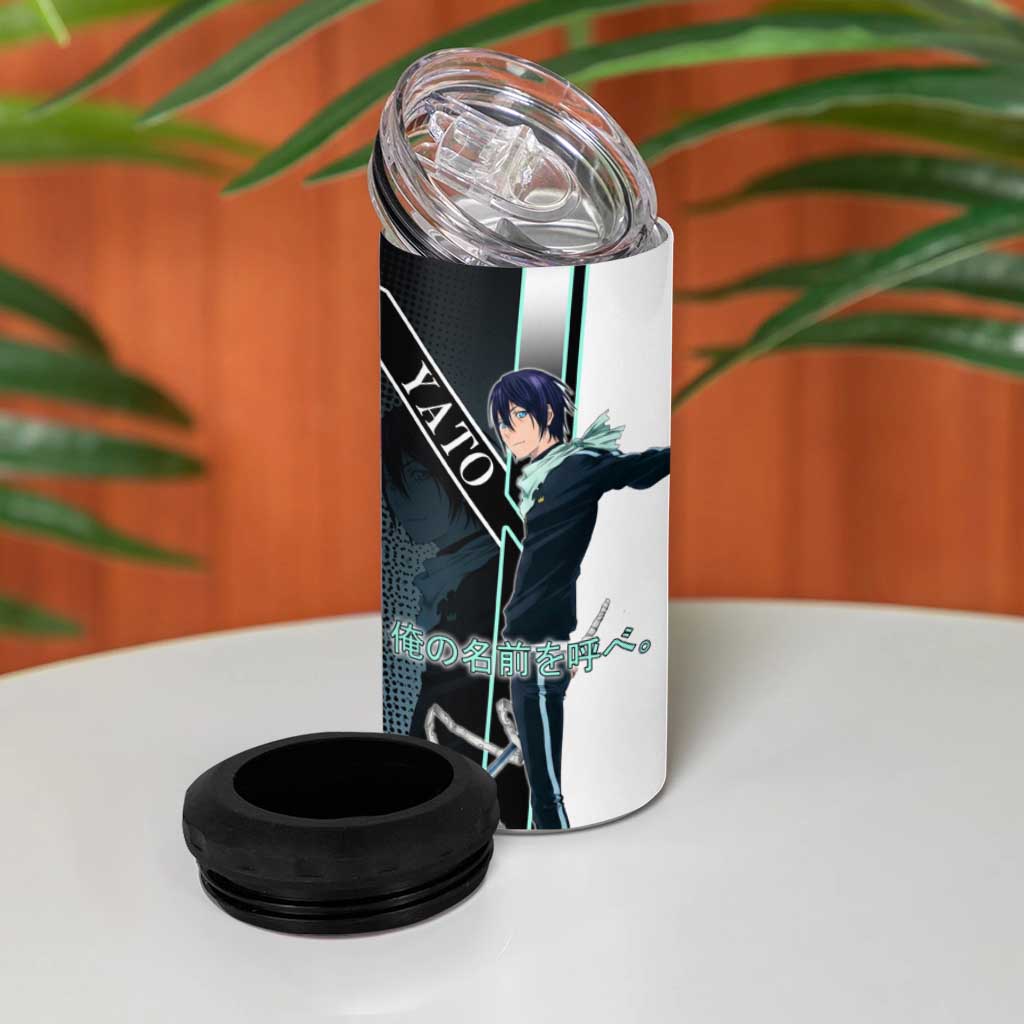 Yato 4 in 1 Can Cooler Tumbler Urban Celestial Anime Style
