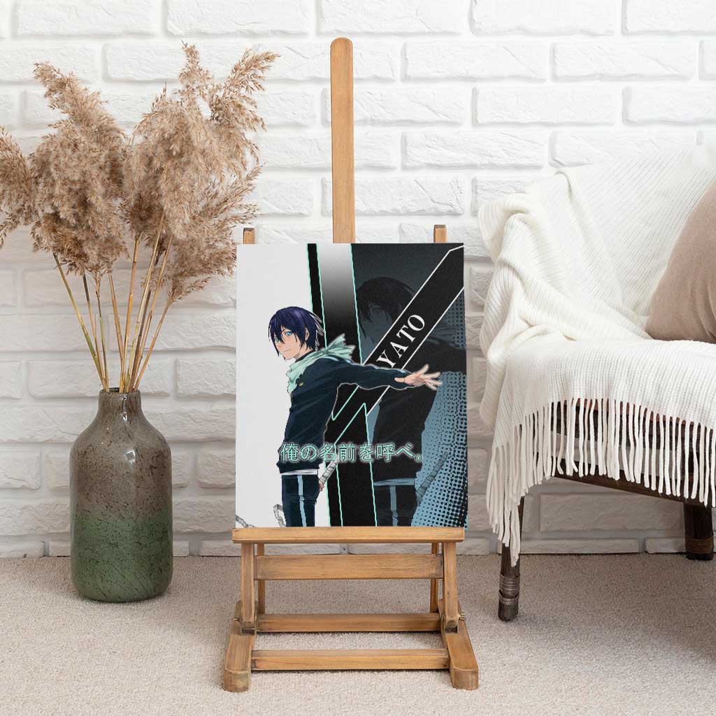 Yato Canvas Wall Art Urban Celestial Anime Style