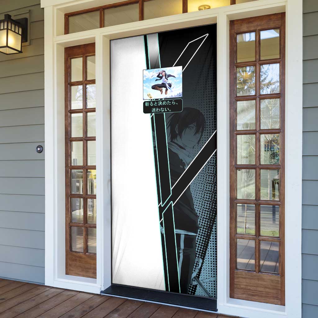 Yato Door Cover Urban Celestial Anime Style