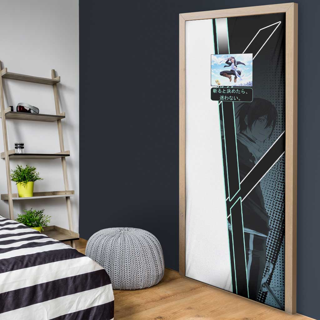 Yato Door Cover Urban Celestial Anime Style