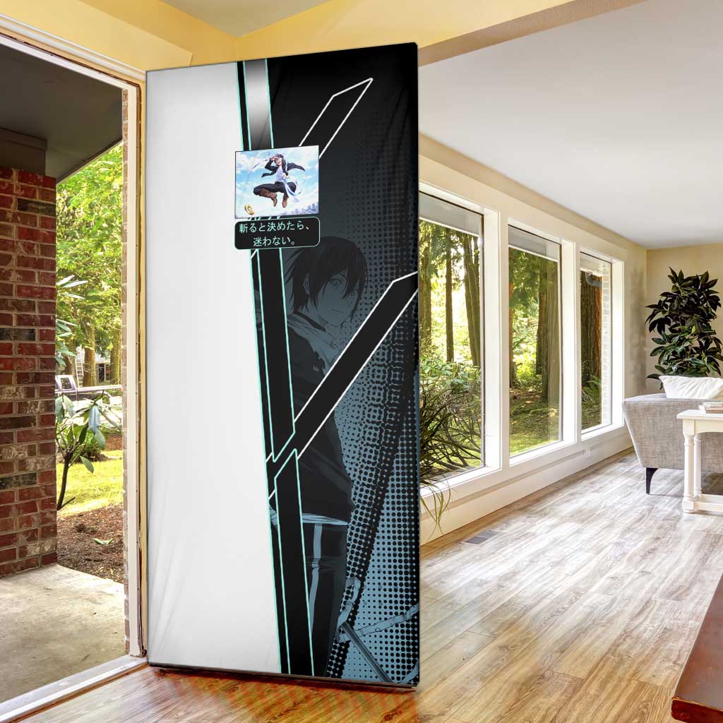 Yato Door Cover Urban Celestial Anime Style