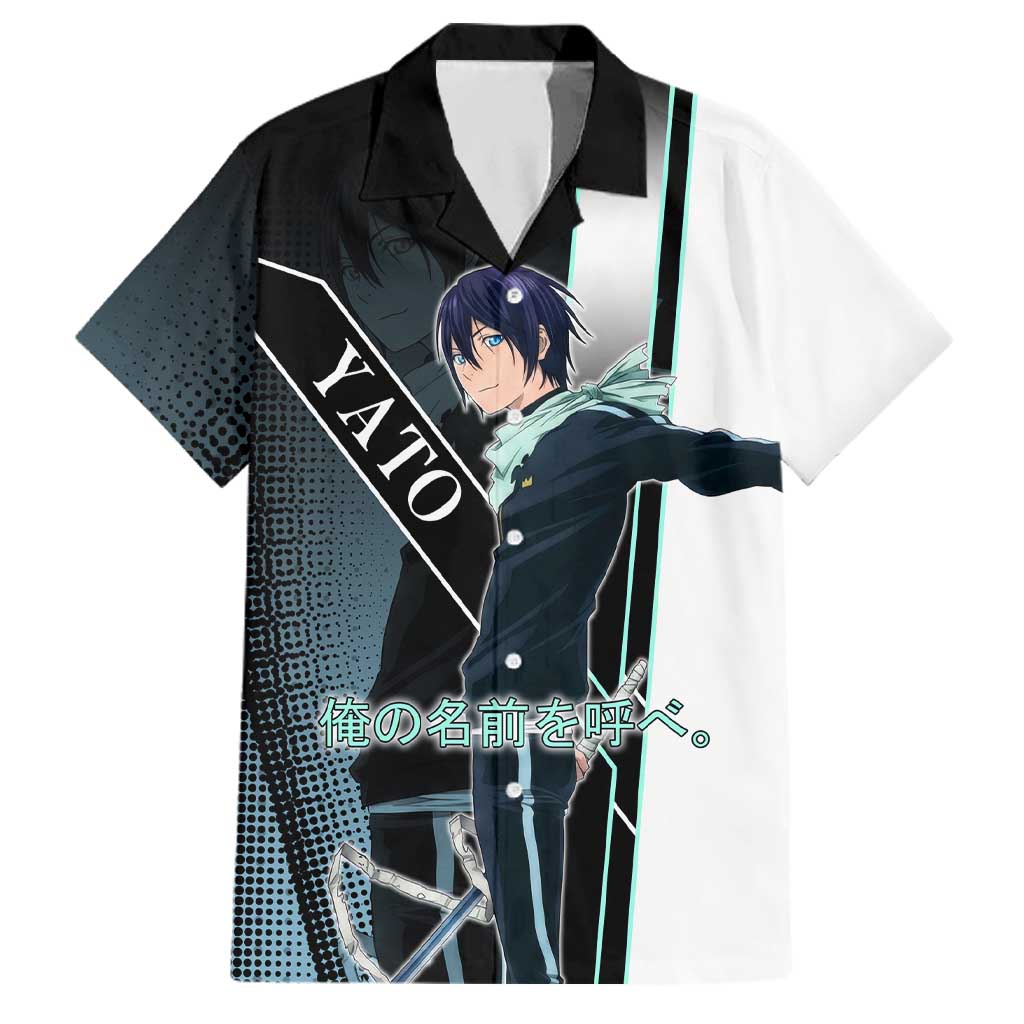 Yato Family Matching Off Shoulder Maxi Dress and Hawaiian Shirt Urban Celestial Anime Style