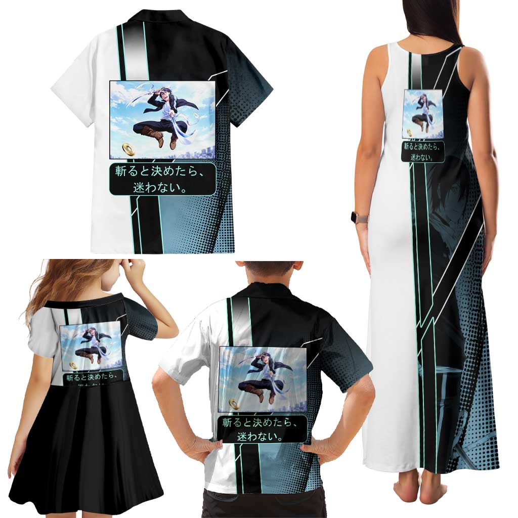 Yato Family Matching Tank Maxi Dress and Hawaiian Shirt Urban Celestial Anime Style