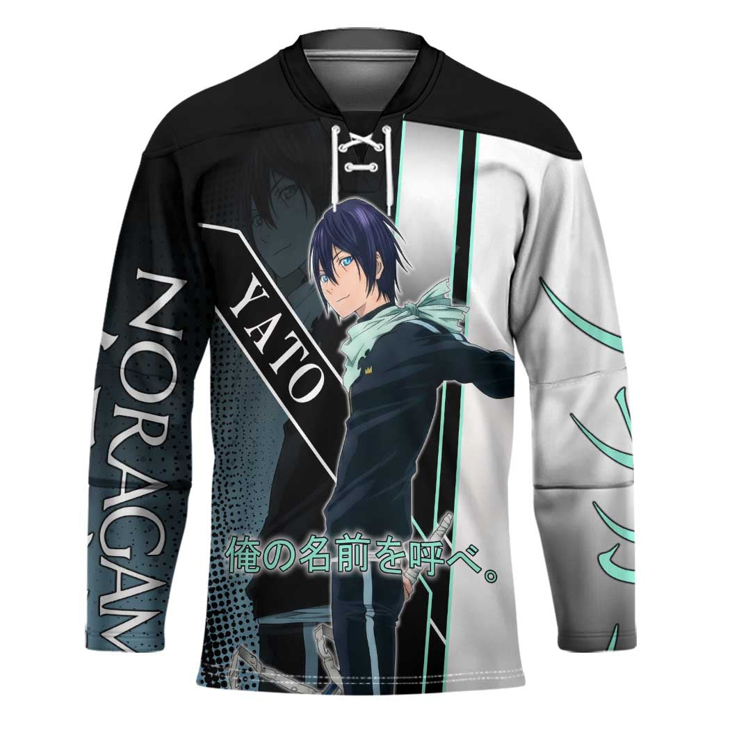 Yato Hockey Jersey Urban Celestial Anime Style