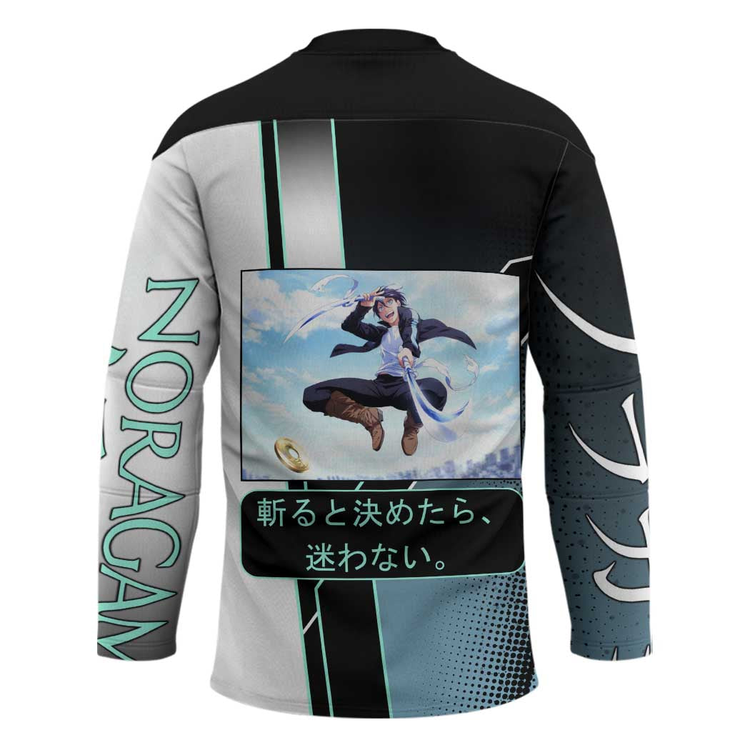 Yato Hockey Jersey Urban Celestial Anime Style