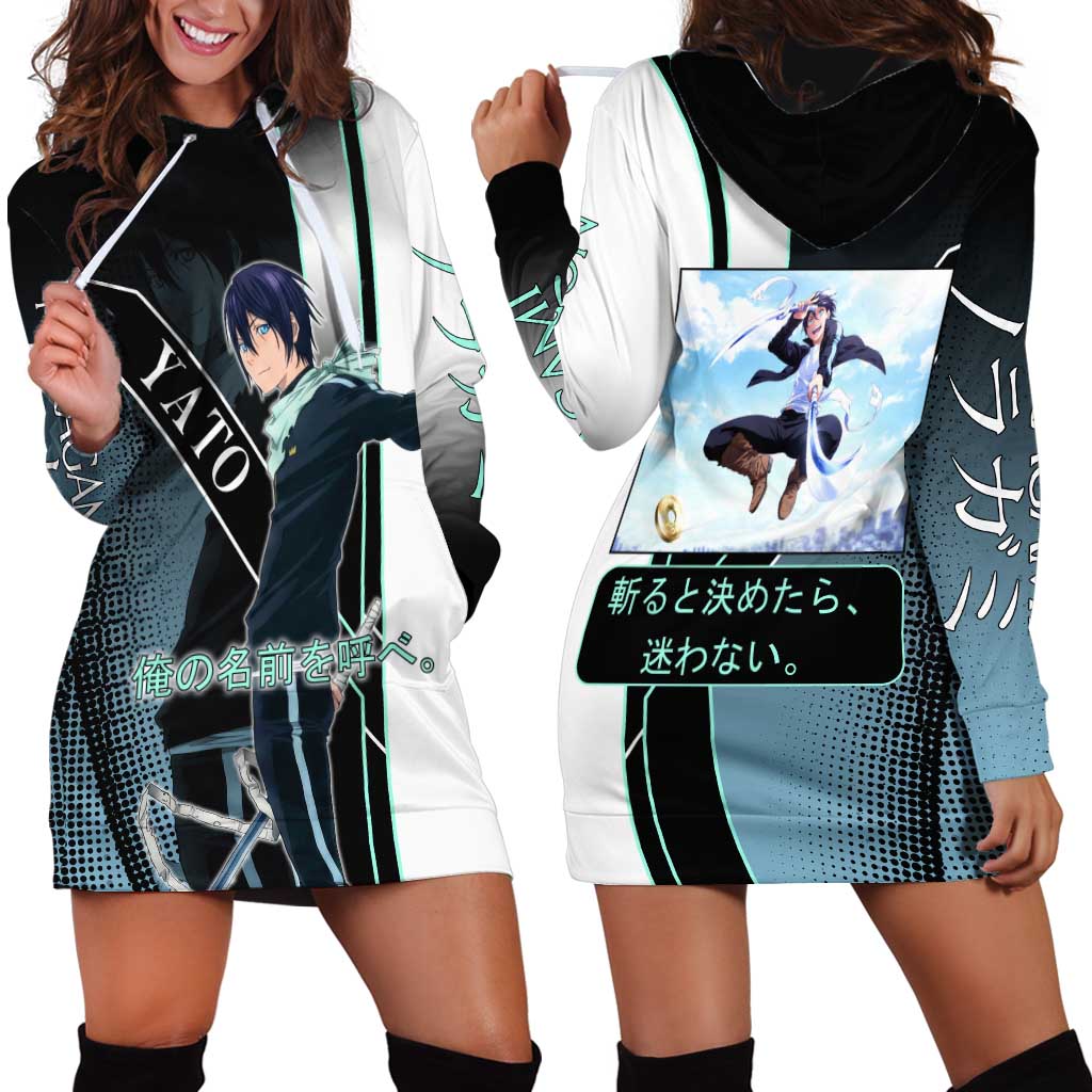 Yato Hoodie Dress Urban Celestial Anime Style