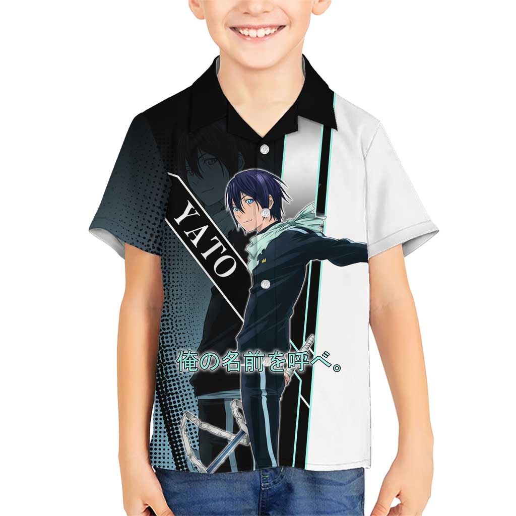 Yato Kid Hawaiian Shirt Urban Celestial Anime Style
