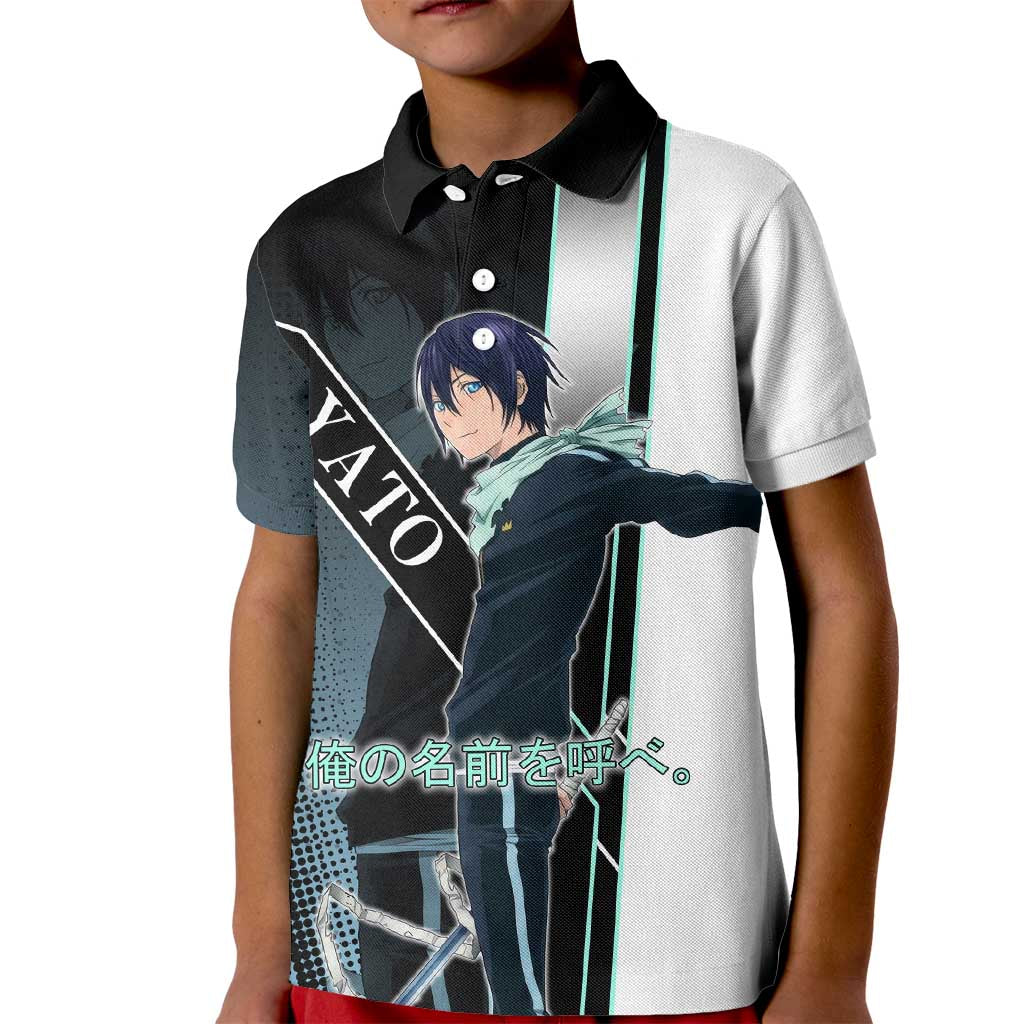 Yato Kid Polo Shirt Urban Celestial Anime Style