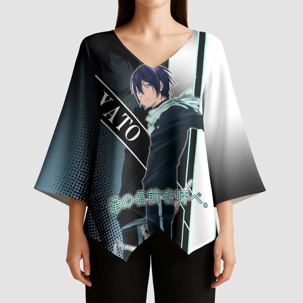Yato Kimono Sleeve Blouse Urban Celestial Anime Style