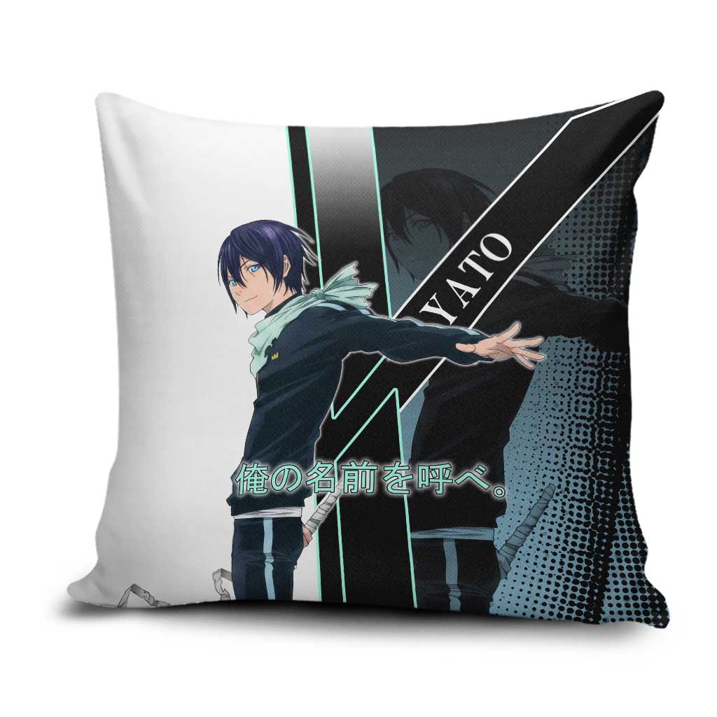 Yato Pillow Cover Urban Celestial Anime Style