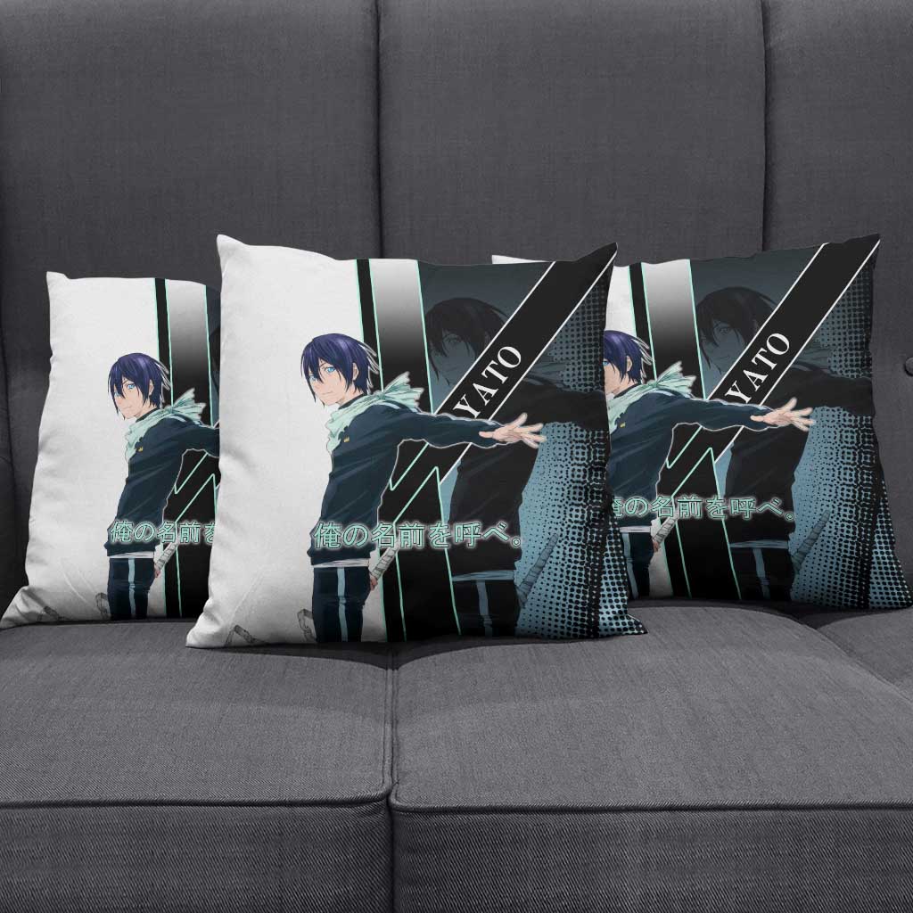 Yato Pillow Cover Urban Celestial Anime Style