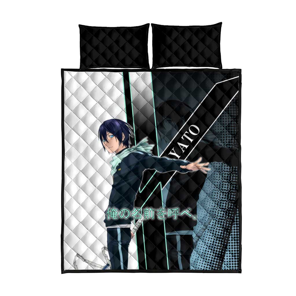 Yato Quilt Bed Set Urban Celestial Anime Style