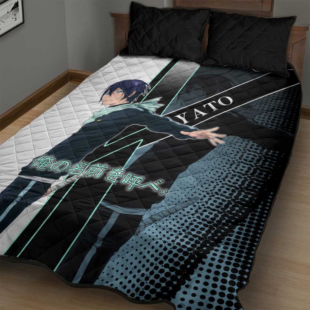 Yato Quilt Bed Set Urban Celestial Anime Style