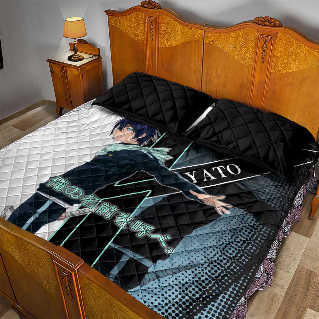 Yato Quilt Bed Set Urban Celestial Anime Style