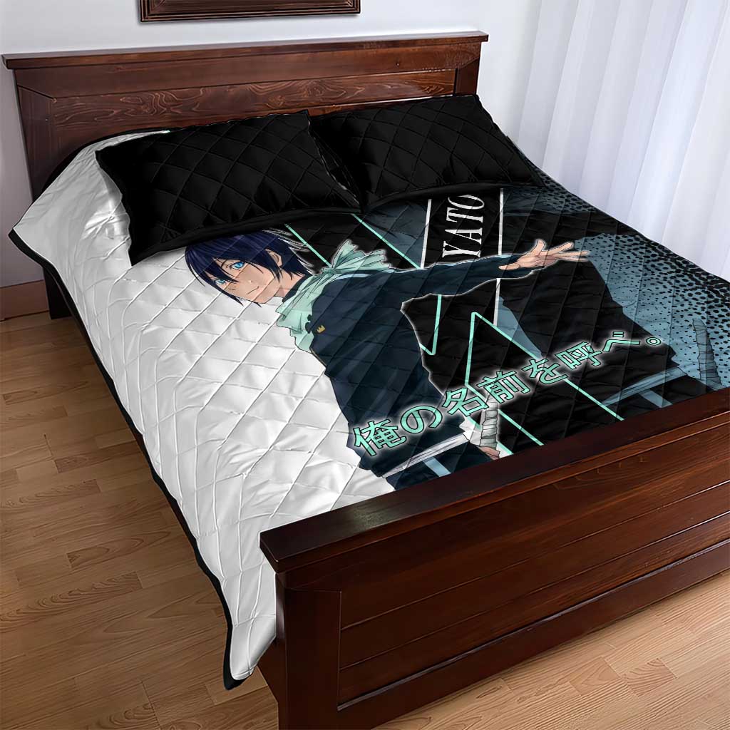 Yato Quilt Bed Set Urban Celestial Anime Style