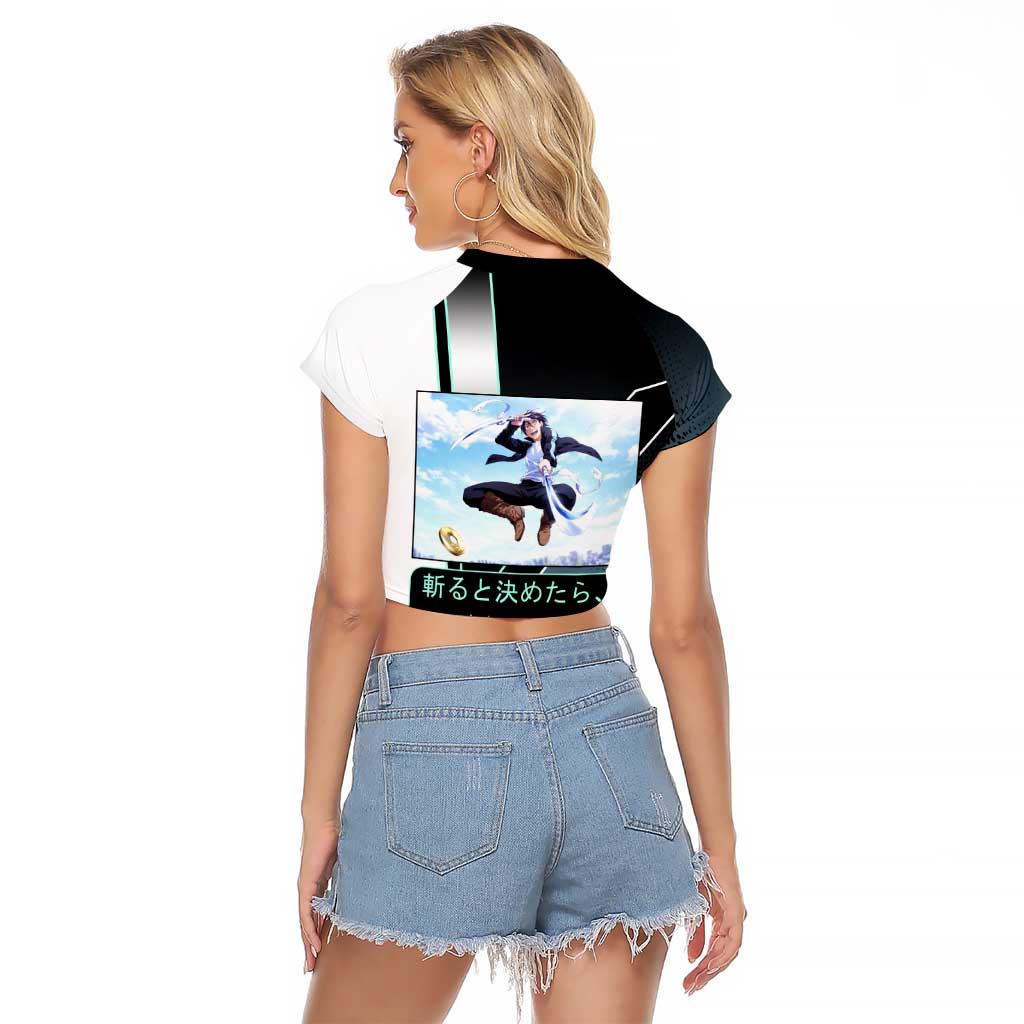 Yato Raglan Cropped T Shirt Urban Celestial Anime Style
