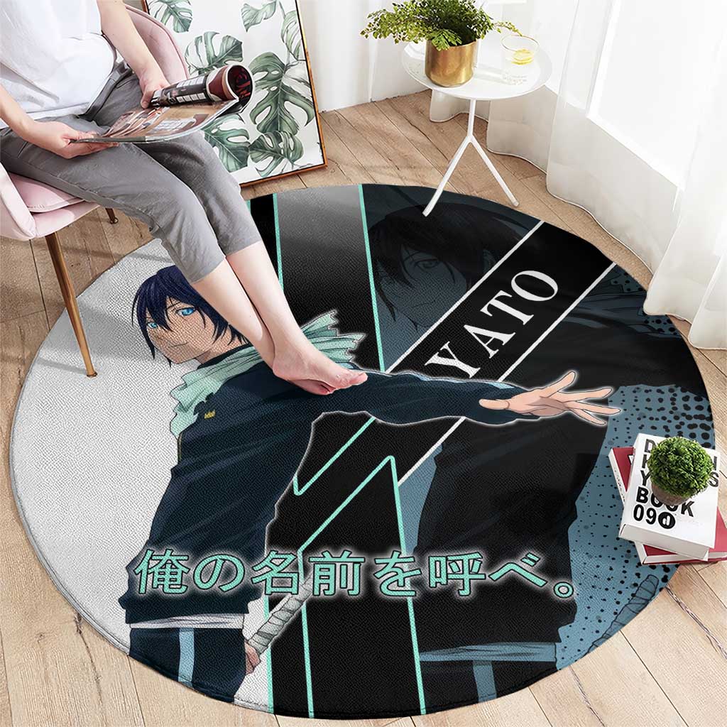 Yato Round Carpet Urban Celestial Anime Style
