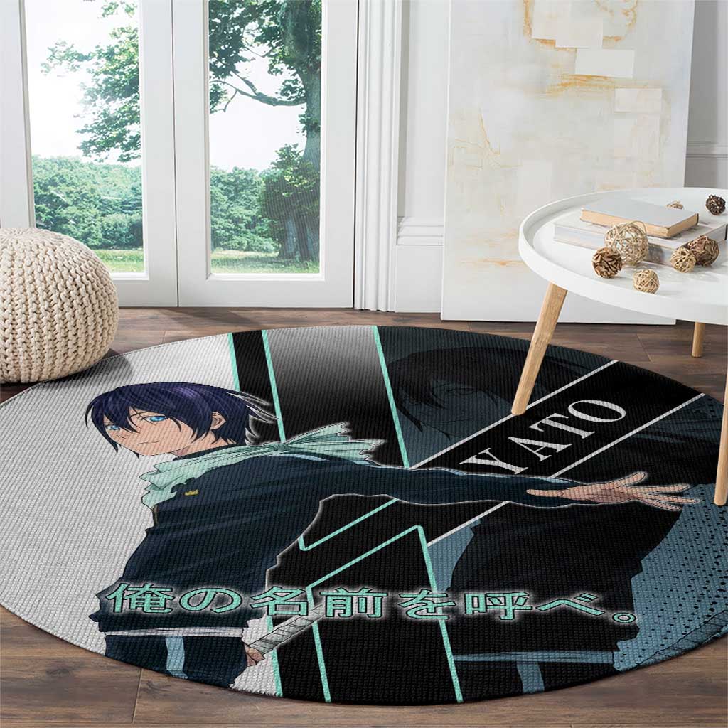 Yato Round Carpet Urban Celestial Anime Style
