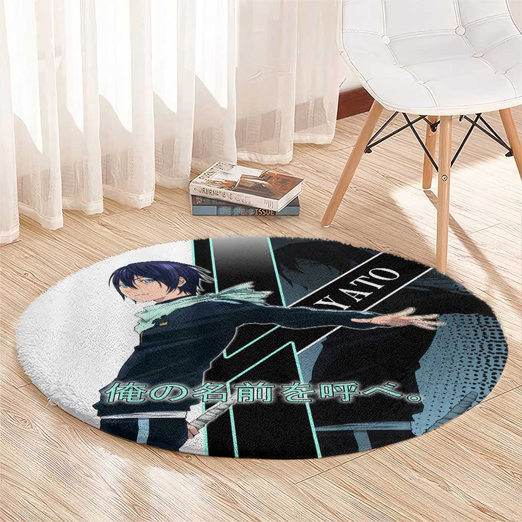 Yato Round Carpet Urban Celestial Anime Style