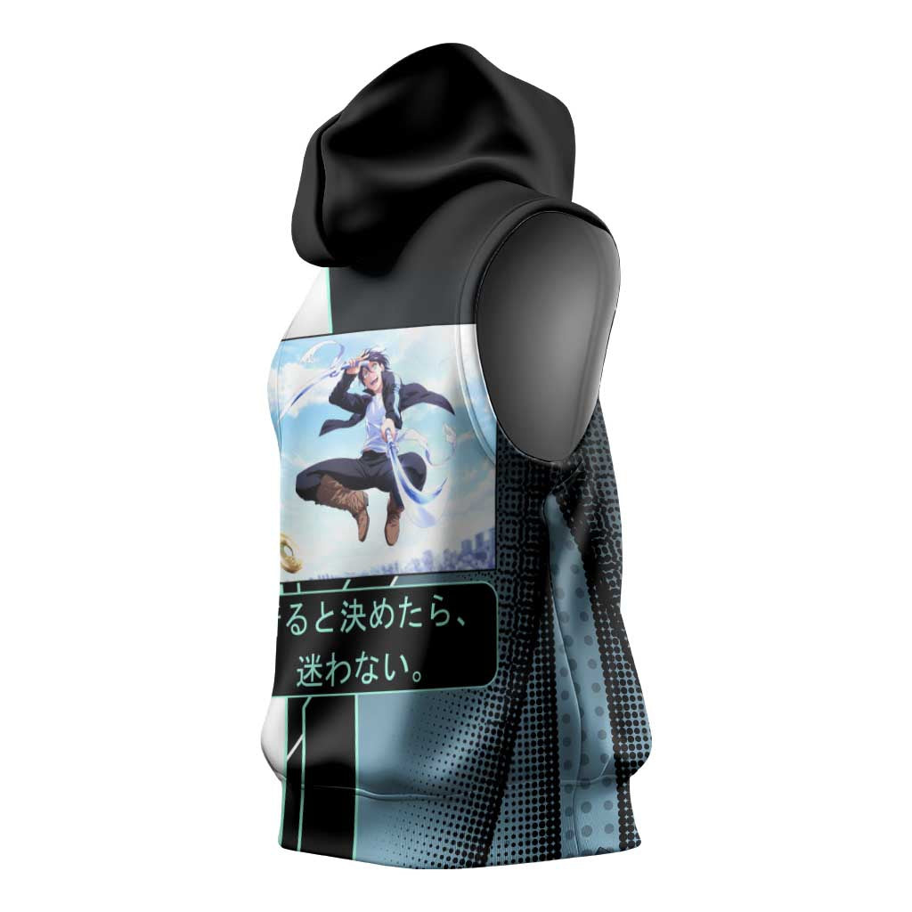 Yato Sleeveless Hoodie Urban Celestial Anime Style