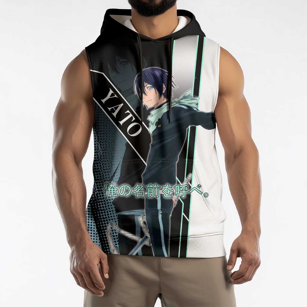 Yato Sleeveless Hoodie Urban Celestial Anime Style