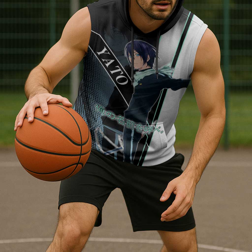 Yato Sleeveless Hoodie Urban Celestial Anime Style