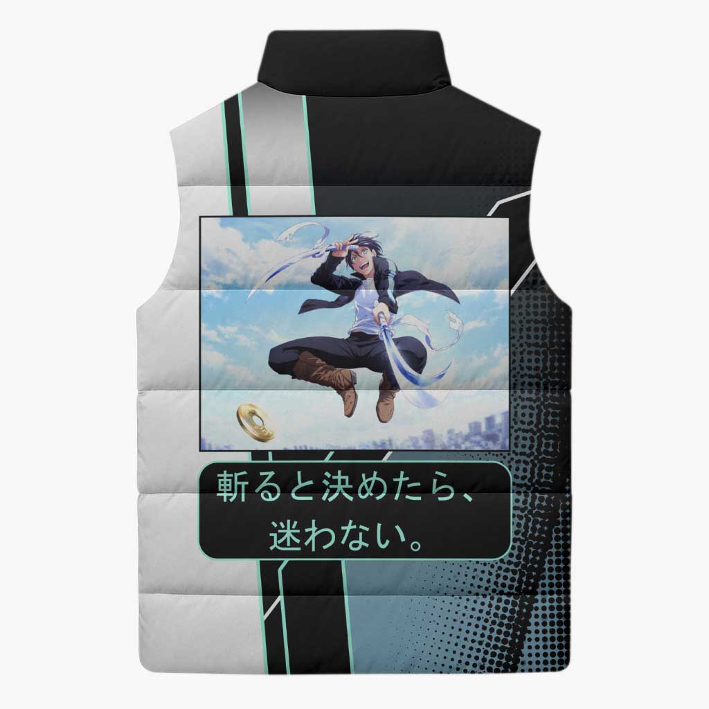 Yato Sleeveless Puffer Jacket Urban Celestial Anime Style
