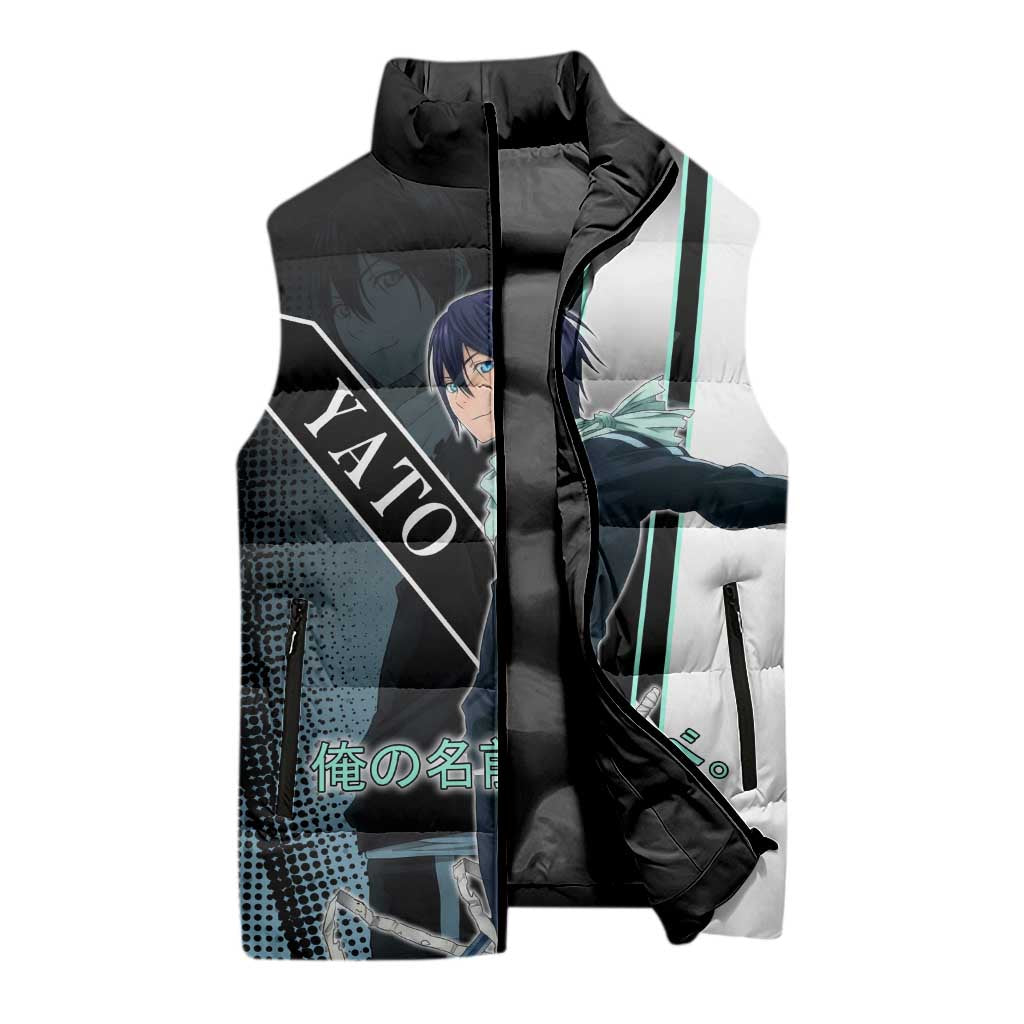 Yato Sleeveless Puffer Jacket Urban Celestial Anime Style