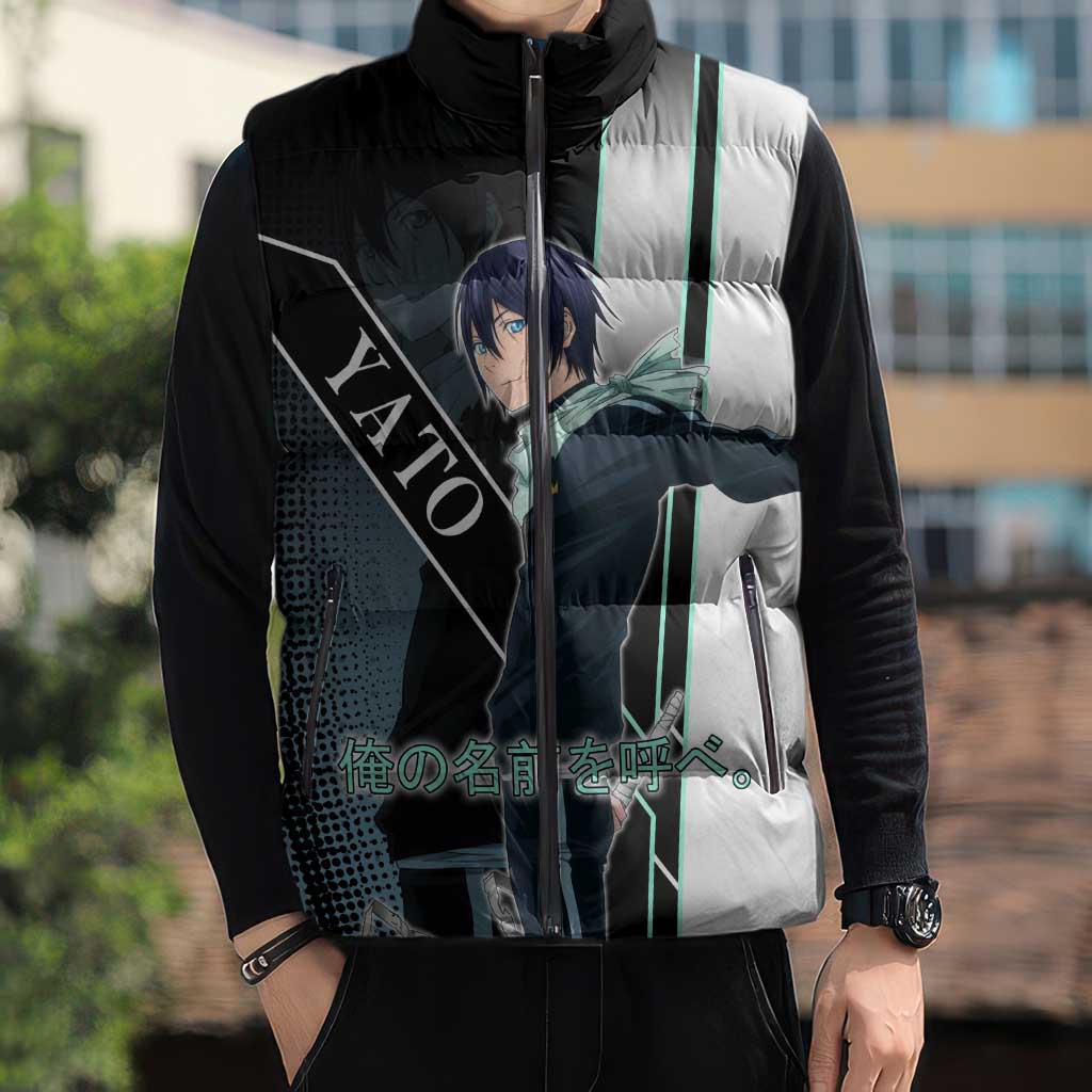 Yato Sleeveless Puffer Jacket Urban Celestial Anime Style