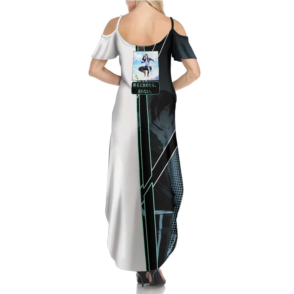 Yato Summer Maxi Dress Urban Celestial Anime Style