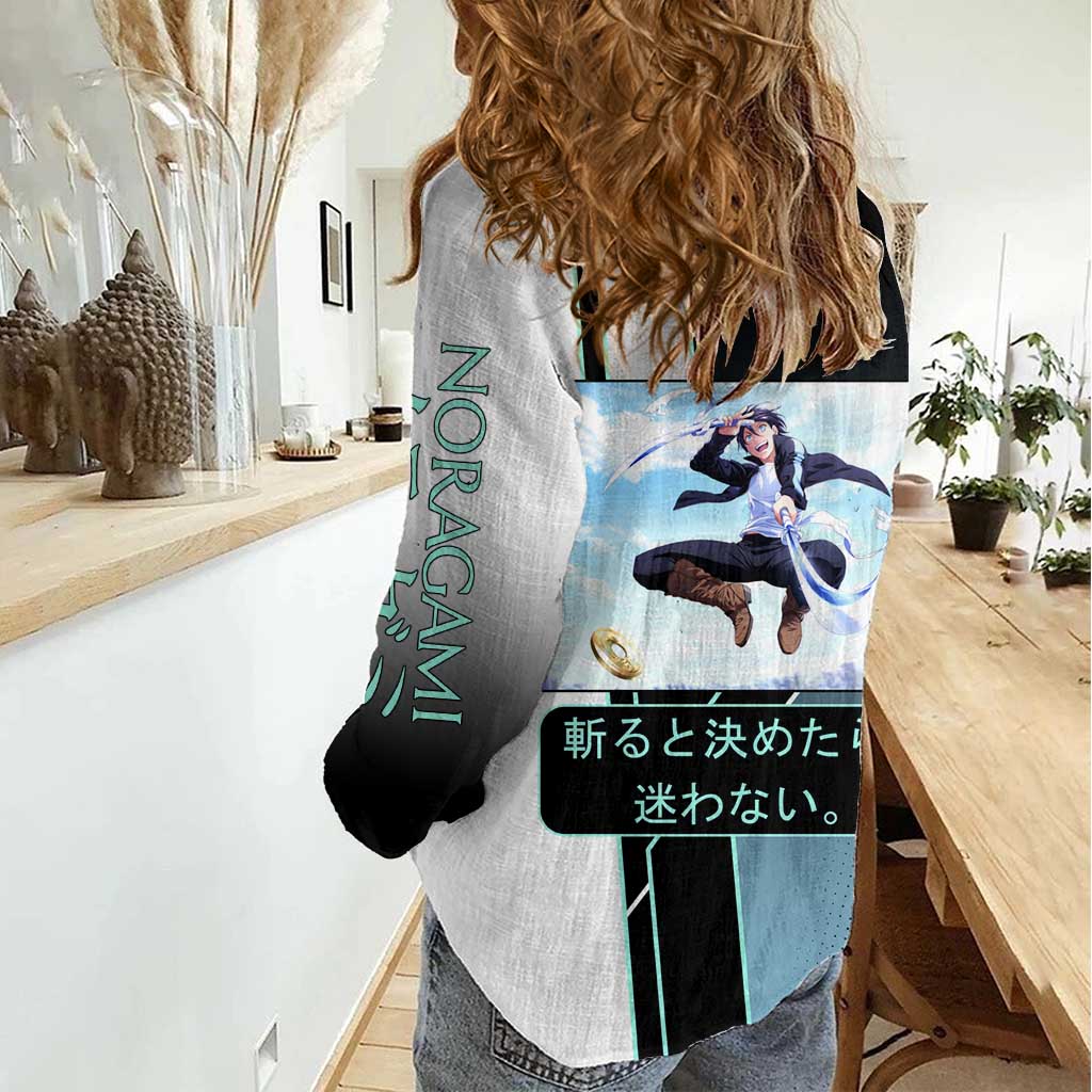 Yato Women Casual Shirt Urban Celestial Anime Style