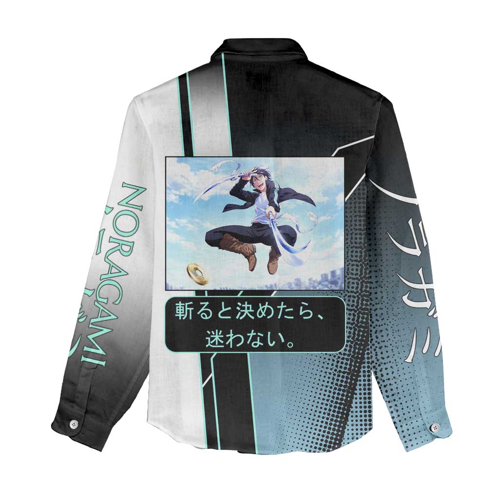 Yato Women Casual Shirt Urban Celestial Anime Style