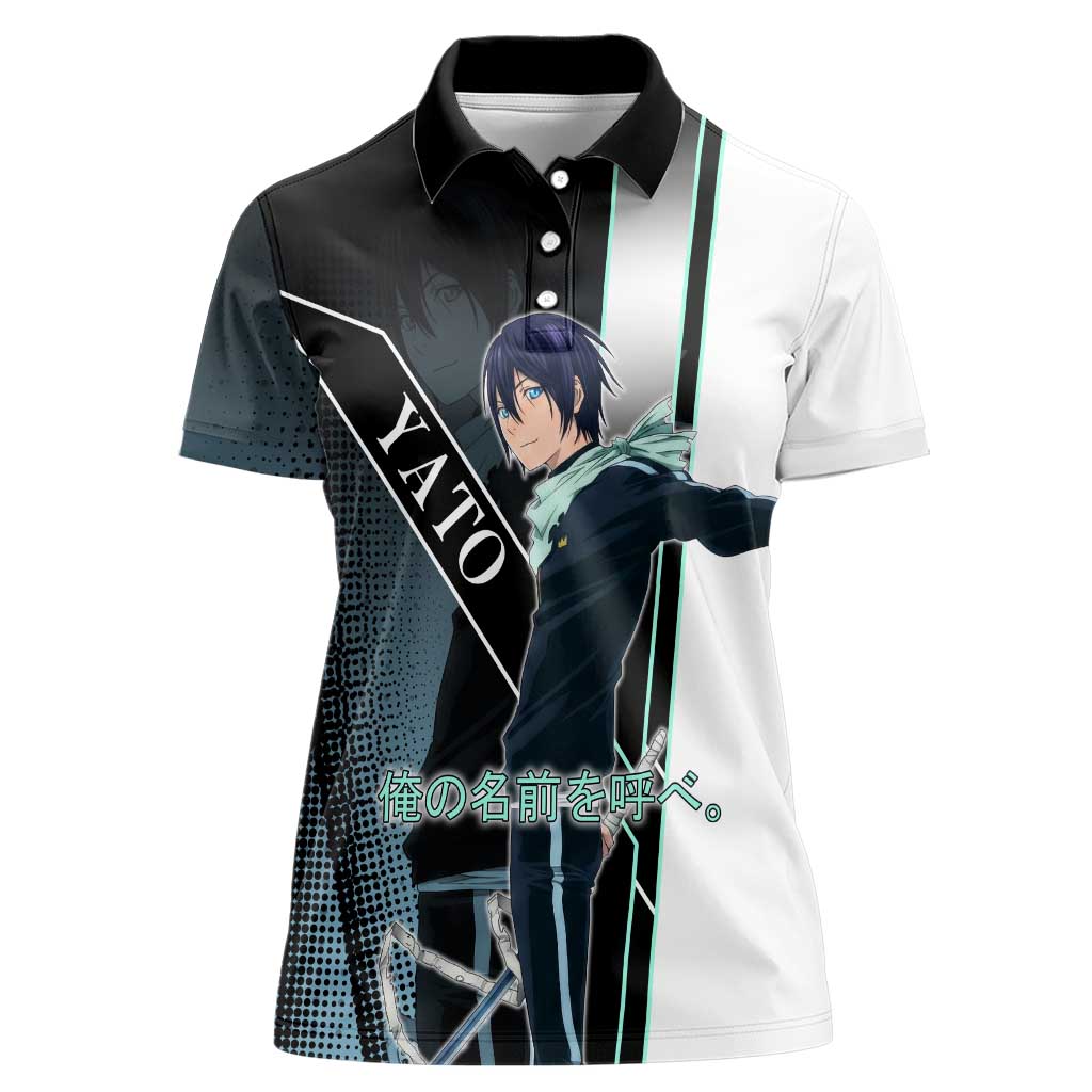 Yato Women Polo Shirt Urban Celestial Anime Style