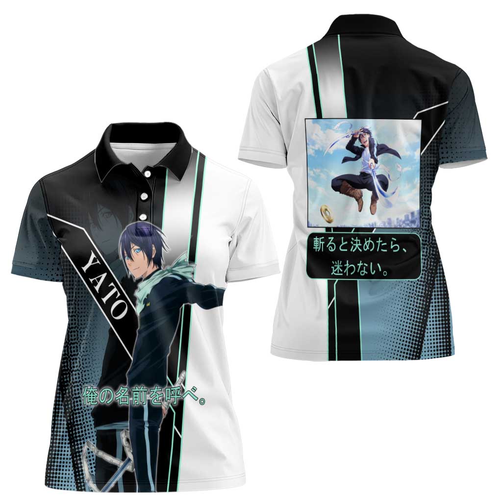 Yato Women Polo Shirt Urban Celestial Anime Style