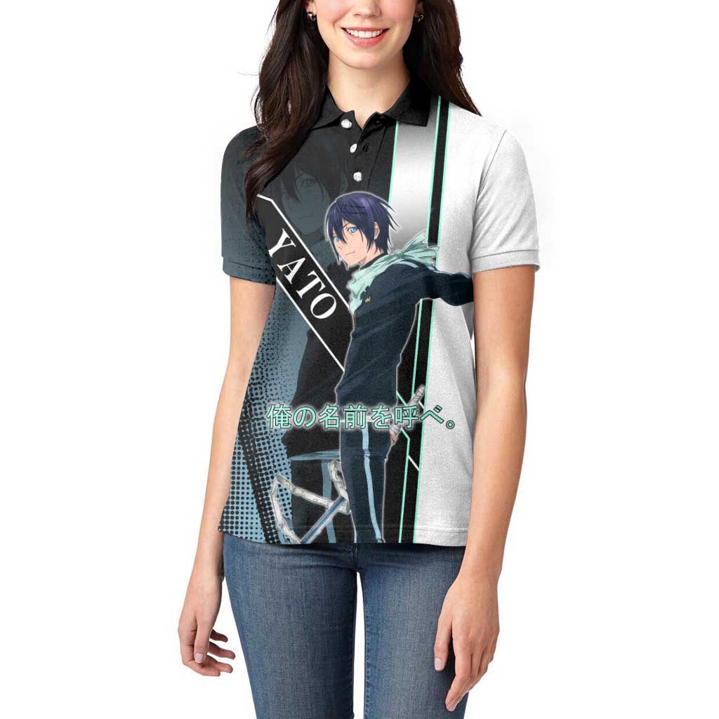 Yato Women Polo Shirt Urban Celestial Anime Style