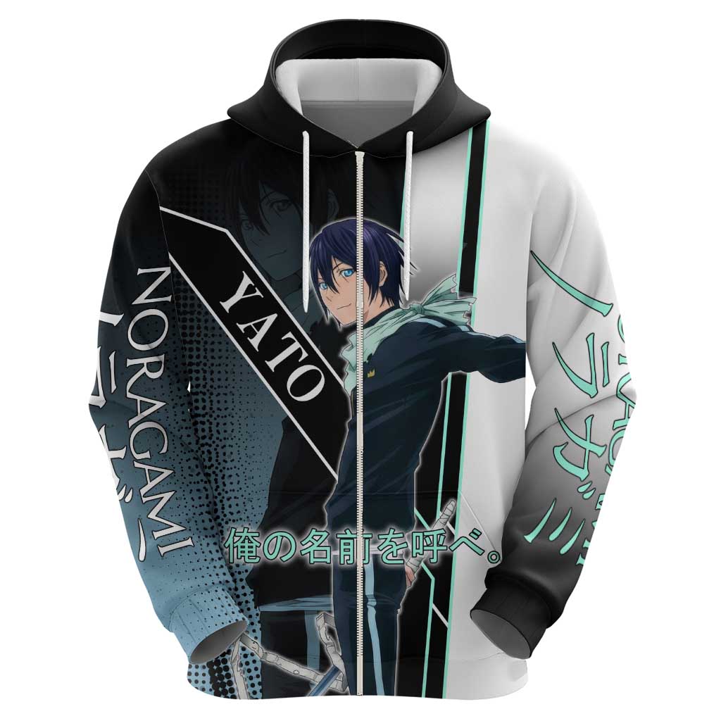 Yato Zip Hoodie Urban Celestial Anime Style