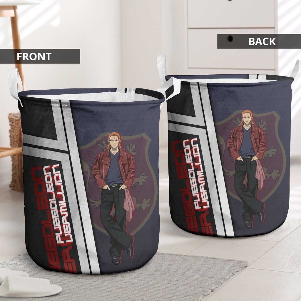 Black Clover Fuegoleon Vermillion Laundry Basket Anime Illustration Style