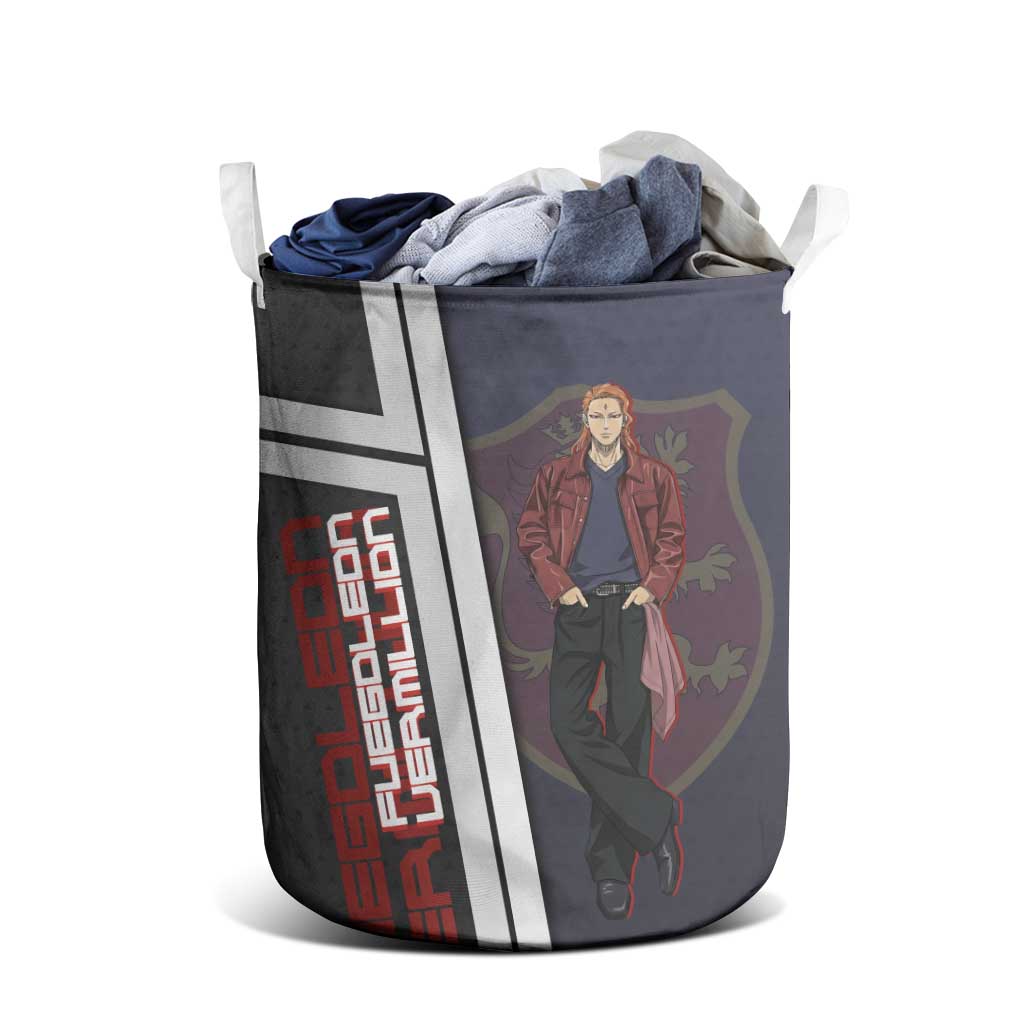 Black Clover Fuegoleon Vermillion Laundry Basket Anime Illustration Style