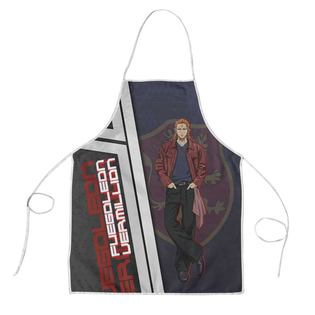 Black Clover Fuegoleon Vermillion Apron Anime Illustration Style