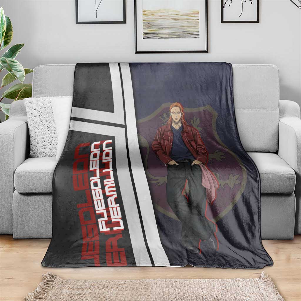 Black Clover Fuegoleon Vermillion Blanket Anime Illustration Style